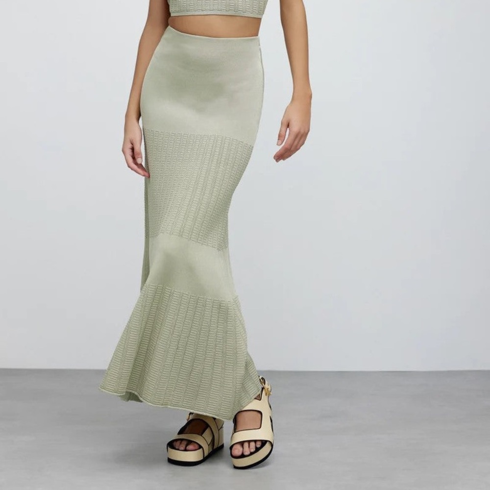 Significant other maxi sage skirt size 6